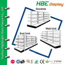 retail and service shelving,supermarket shelving installation,metal gondola supermarket display shelf for sale